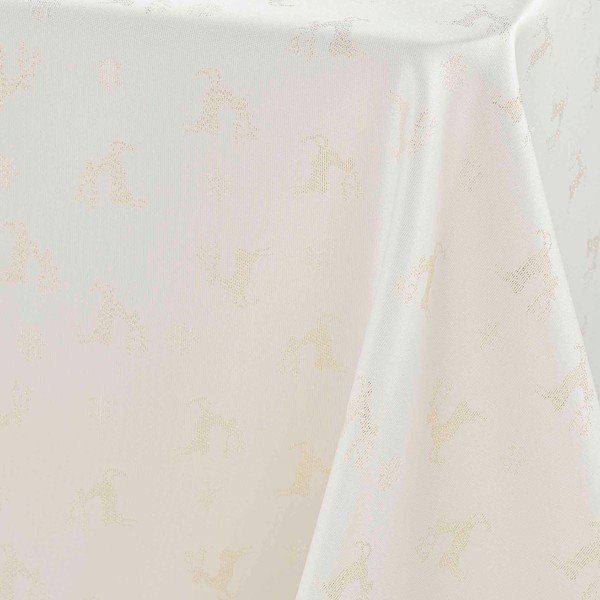 Покривка за маса с коледен мотив от жакард 140x250 cm Les Rennes – douceur d'intérieur-image-3