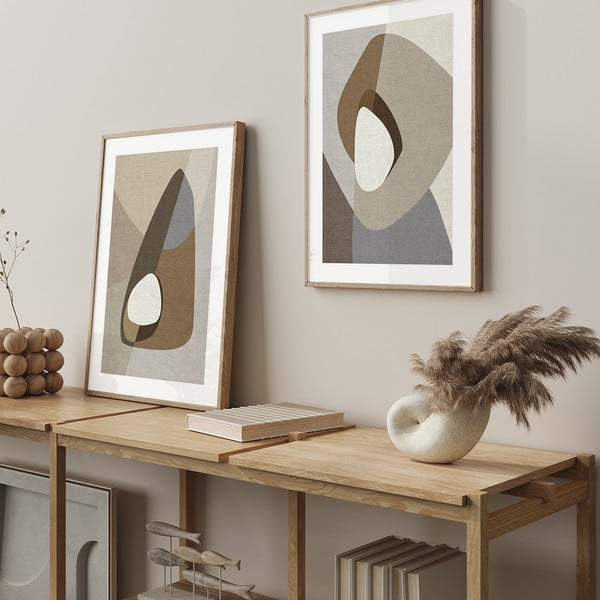 Картина 30x40 cm Picasa Greige - Malerifabrikken-image-1