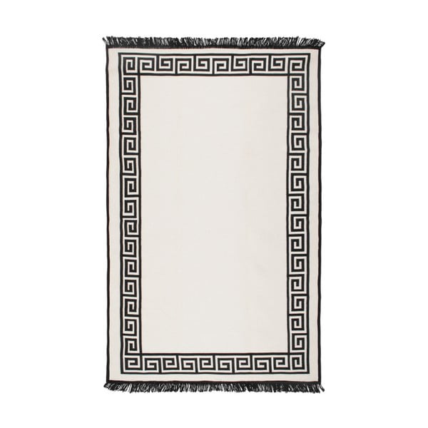 Бежов и черен двустранен килим Justed, 80 x 150 cm - Cihan Bilisim Tekstil-image-3