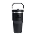 Черен термос от неръждаема стомана 600 ml IceFlow™ Flip Straw 2.0 Tumbler Black – Stanley