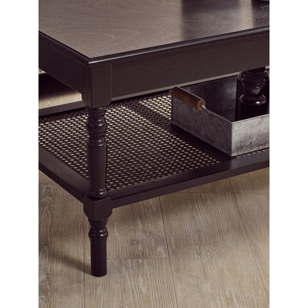 Черна масичка за кафе 60x120 cm Heritage – Premier Housewares-image-3