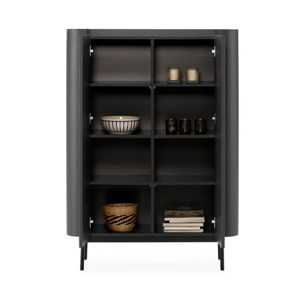Черно шкафче 100x140x40 cm Willa – MOME-image-3
