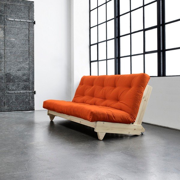 Rozkládací pohovka Karup Fresh Raw/Orange-image-1