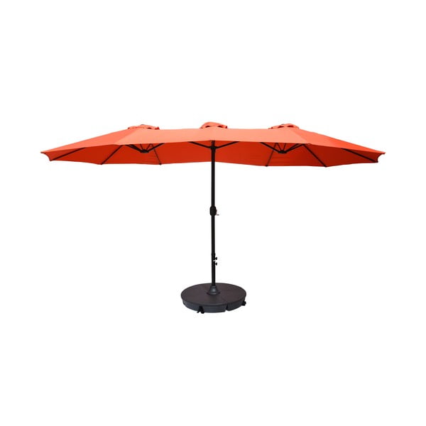 Оранжев чадър 456x270 cm Double - Rojaplast