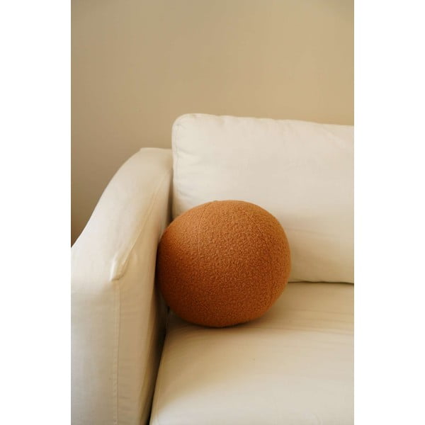 Декоративна възглавница от букле ø 25 cm Top – Mioli Decor-image-4