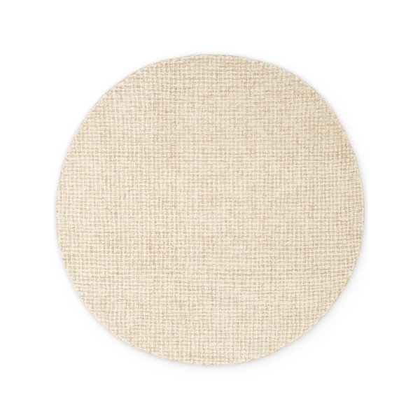 Вълнен кръгъл килим в естествен цвят ø 200 cm Eloise – Hanse Home