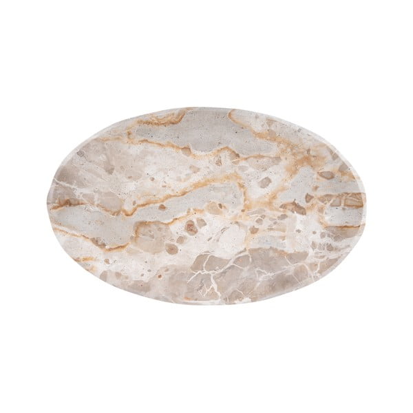 Мраморен декоративен поднос 25x40 cm Waved – PT LIVING-image-2