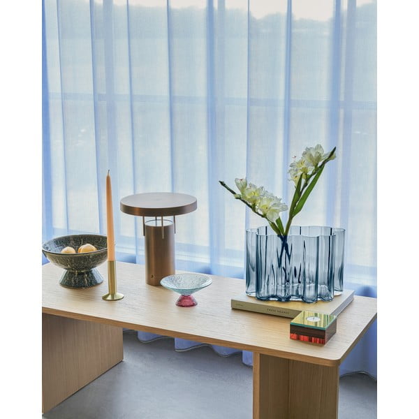 Керамична декоративна купа ø 25 cm Groove – Hübsch-image-3