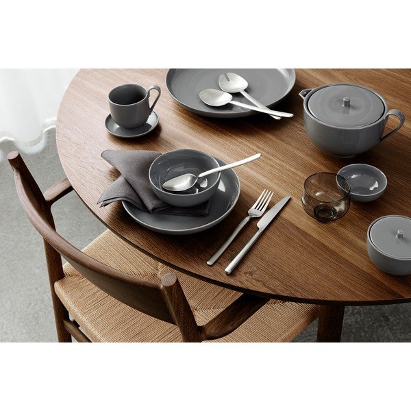 Черна ленена салфетка , 42 x 42 cm - Blomus-image-1