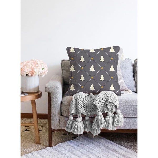 Калъфка за възглавница с коледен мотив 43x43 cm – Mila Home-image-2