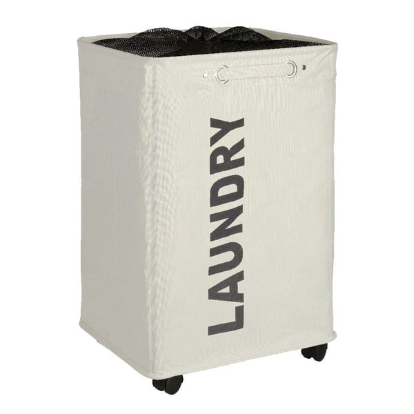 Бежов кош за пране Quadro, 79,2 л - Wenko-image-3