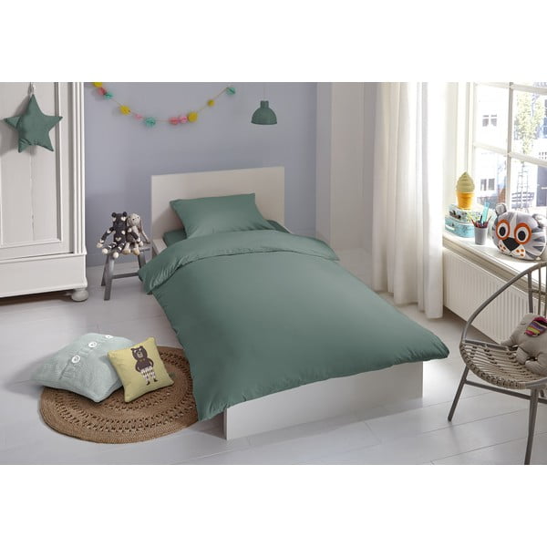 Памучно детско спално бельо за единично легло 100x135 cm - Good Morning-image-1