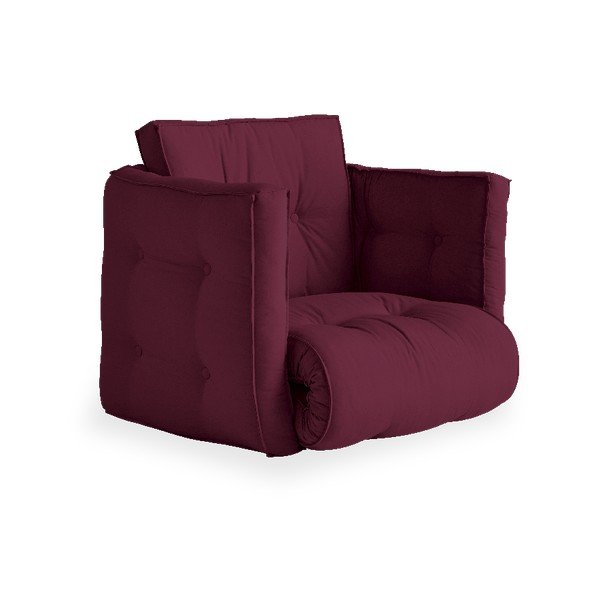 Променлив фотьойл Dice Bordeaux - Karup Design-image-1