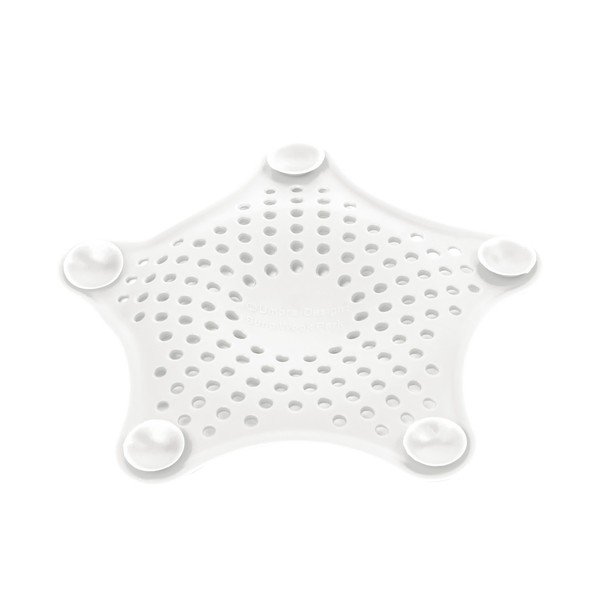 Бяла силиконова тапа за вана Starfish - Umbra-image-4