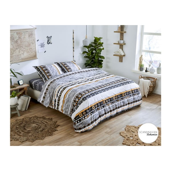 Памучно спално бельо за единично легло Dreamhouse Xander, 140 x 220 cm - Sleeptime