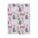 Олекотени одеяло и калъфка за възглавница в комплект от памучен сатен 140x200 cm – Butter Kings