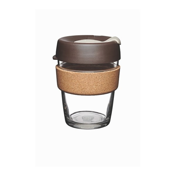 Чаша за пътуване с капак Brew Cork Edition , 340 ml Almond - KeepCup