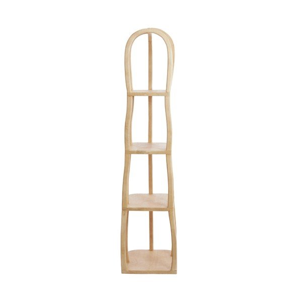 Стелаж от масивно манго в светло естествен цвят 53x175x40 cm Lowe – Light & Living-image-3