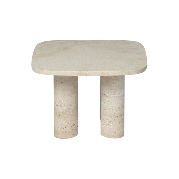 Каменна странична масичка 52x52 cm Volos – Blomus-image-2