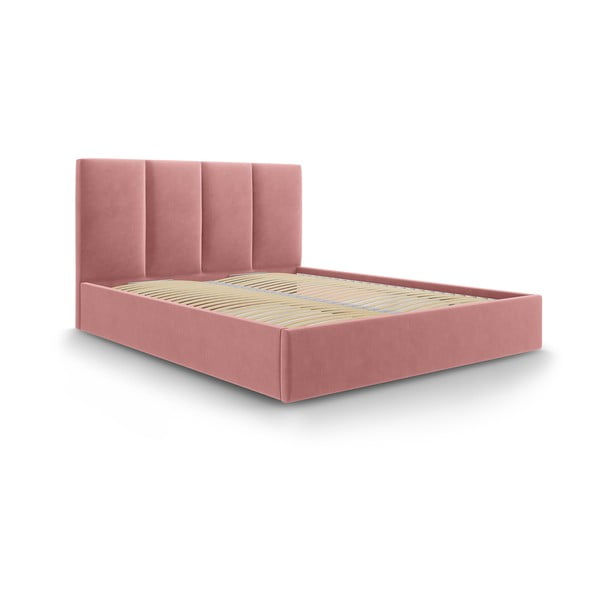 Розово кадифено двойно легло , 180 x 200 cm Juniper - Mazzini Beds