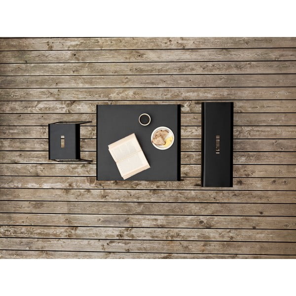 Черна метална стойка за обувки за сядане A-Bench – Zone-image-4