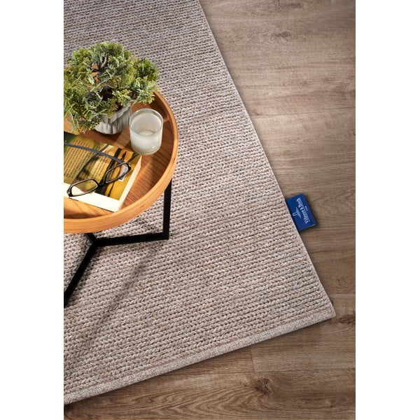 Светлокафяв ръчно изработен вълнен килим 80x150 cm Francois – Villeroy&Boch-image-2