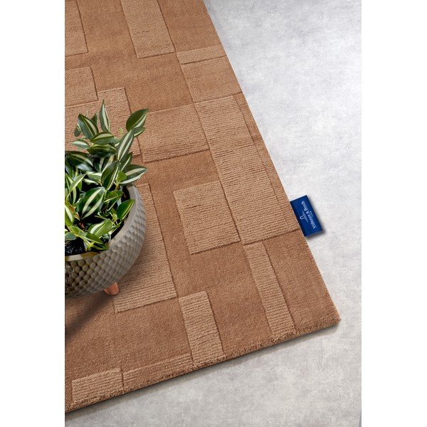 Кафява ръчно изработена вълнена пътека 80x250 cm Wilhelmine – Villeroy&Boch-image-2