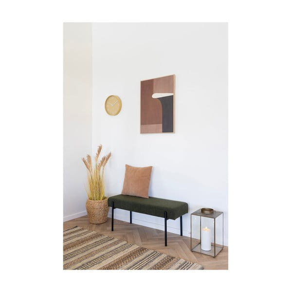 Тъмнозелена пейка от букле Swindon – House Nordic-image-4