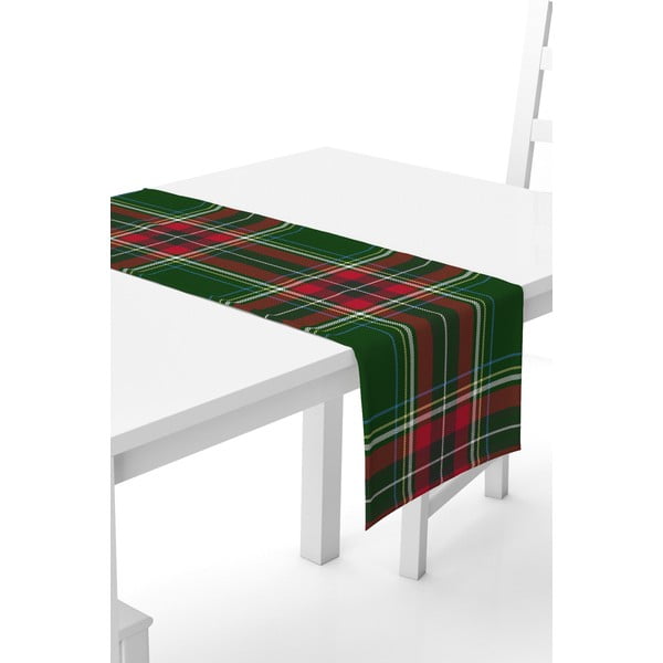 Червена/зелена покривка за маса , 40 x 140 cm - Kate Louise