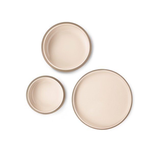 Глинен комплект за хранене 3 бр. Terra Nomi – Bonami Selection-image-3