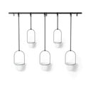 Пластмасови стенни/висящи кашпи в комплект от 5 бр. за билки ø 7,5 cm Triflora – Umbra