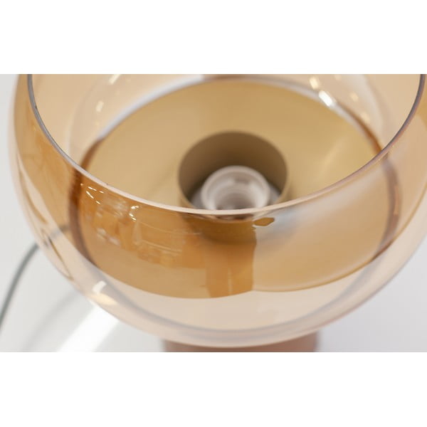 Оранжева метална настолна лампа, височина 28 cm - BePureHome-image-1