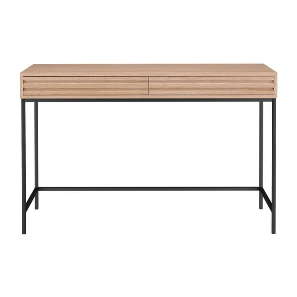 Работна маса с дъбов плот 50x120 cm Celine – Støraa-image-4