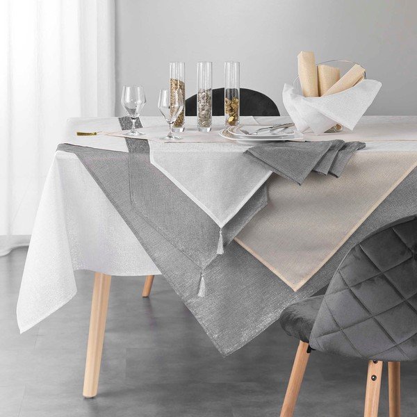 Текстилни салфетки в комплект от 3 бр. Silvery – douceur d'intérieur-image-3