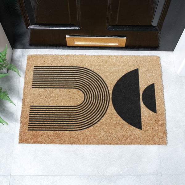 Изтривалка от кокосови влакна 40x60 cm Half Moon – Artsy Doormats-image-3