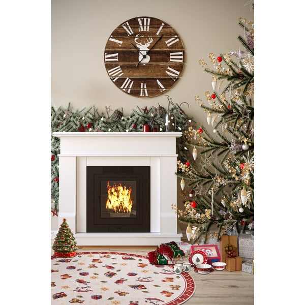 Червен  кръгъл килим с коледен мотив ø 150 cm Red Christmas – Villeroy&Boch-image-2