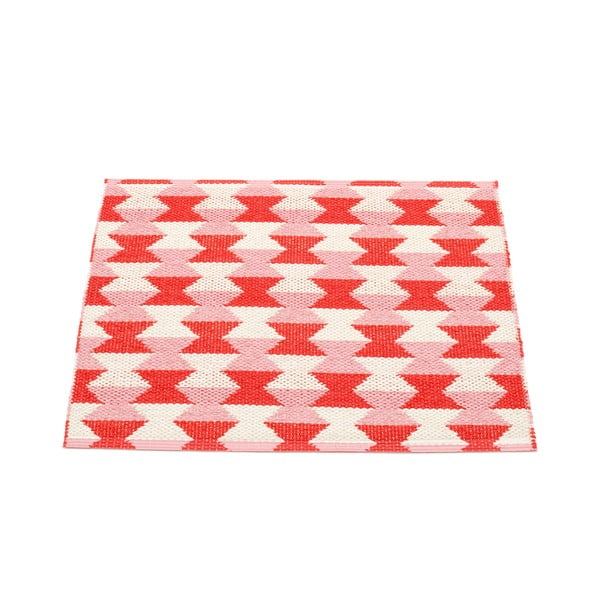Червен  килим за открито и закрито 60x70 cm Dana Coral – Pappelina-image-1