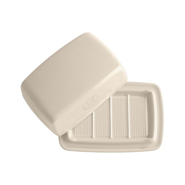 Кремав керамичен съд за масло – Emile Henry-image-1