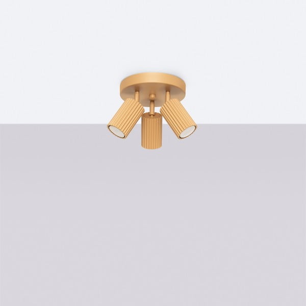 Прожектор в златист цвят Gleam – Sollux-image-3