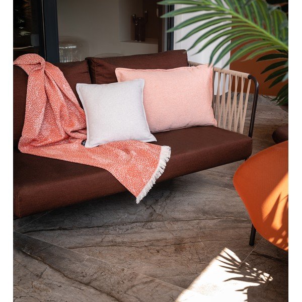 Червено каре с памук Dotty , 140 x 180 cm Diamond - Euromant-image-2