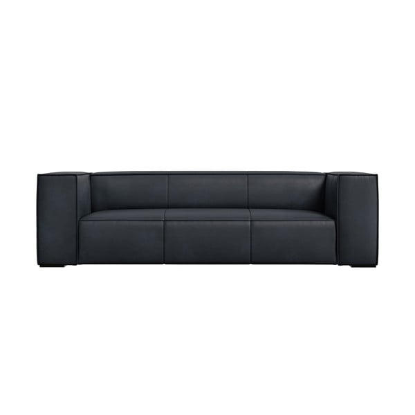 Тъмносин кожен диван 227 cm Madame – Windsor & Co Sofas