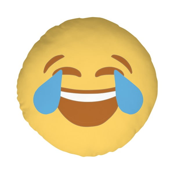 Polštář Emoji Cry, 39 cm