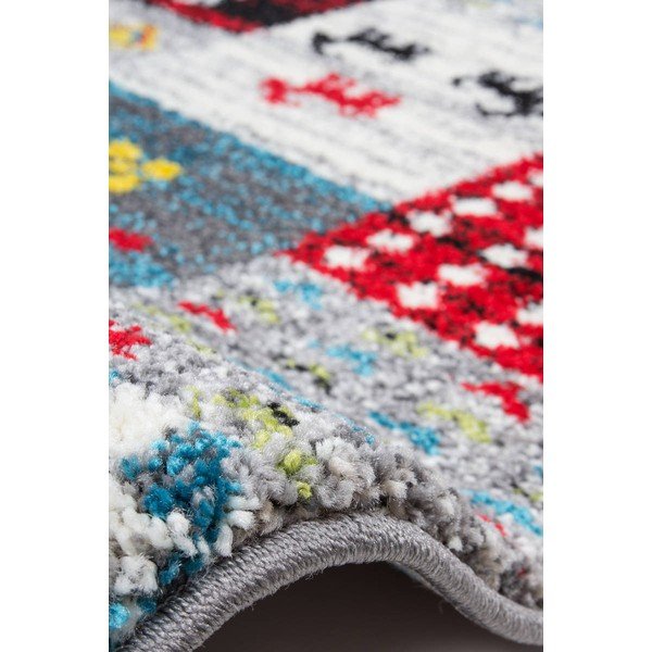 Koberec Kayoom Patchwork Silver, 80 x 150 cm-image-1