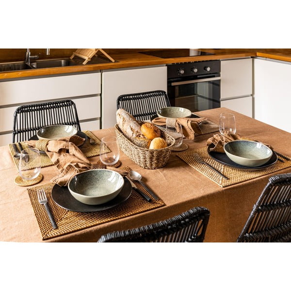 Постелка от ратан 40x30 cm - Tiseco Home Studio-image-1