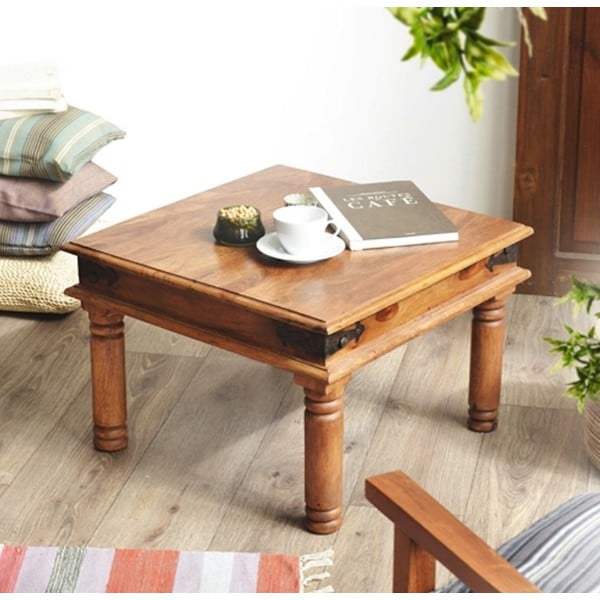 Konferenční stolek z palisandrového dřeva Massive Home Nicco, 60 x 60 cm