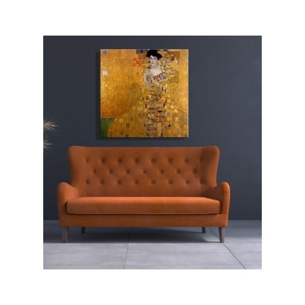 Репродукция на картина на Густав Климт , 90 x 90 cm Adele Bloch-Bauer I - Fedkolor-image-1