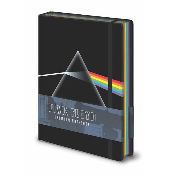 Тетрадка A5 Pink Floyd The Dark Side Of The Moon, 120 страници - Pyramid International