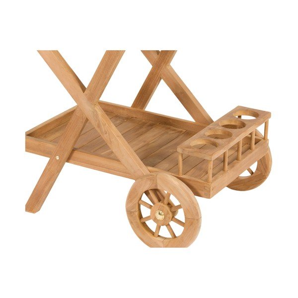 Маса за сервиране от тиково дърво Troll - Santiago Pons-image-1