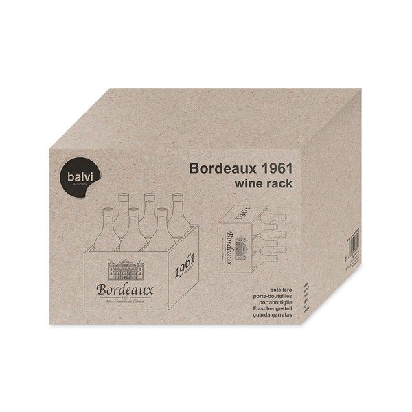 Дървена стойка за вино Bordeaux - Balvi-image-2