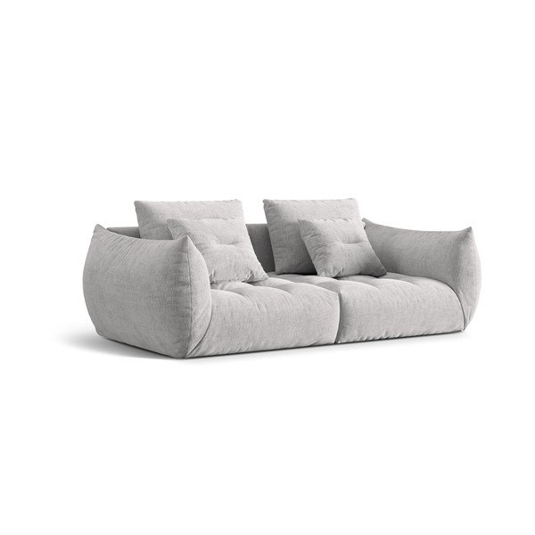 Светлосив диван 232 cm Bloom – Micadoni Home-image-2